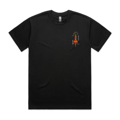 RV HEAVY TEE BLACK DAGGER  Thumbnail